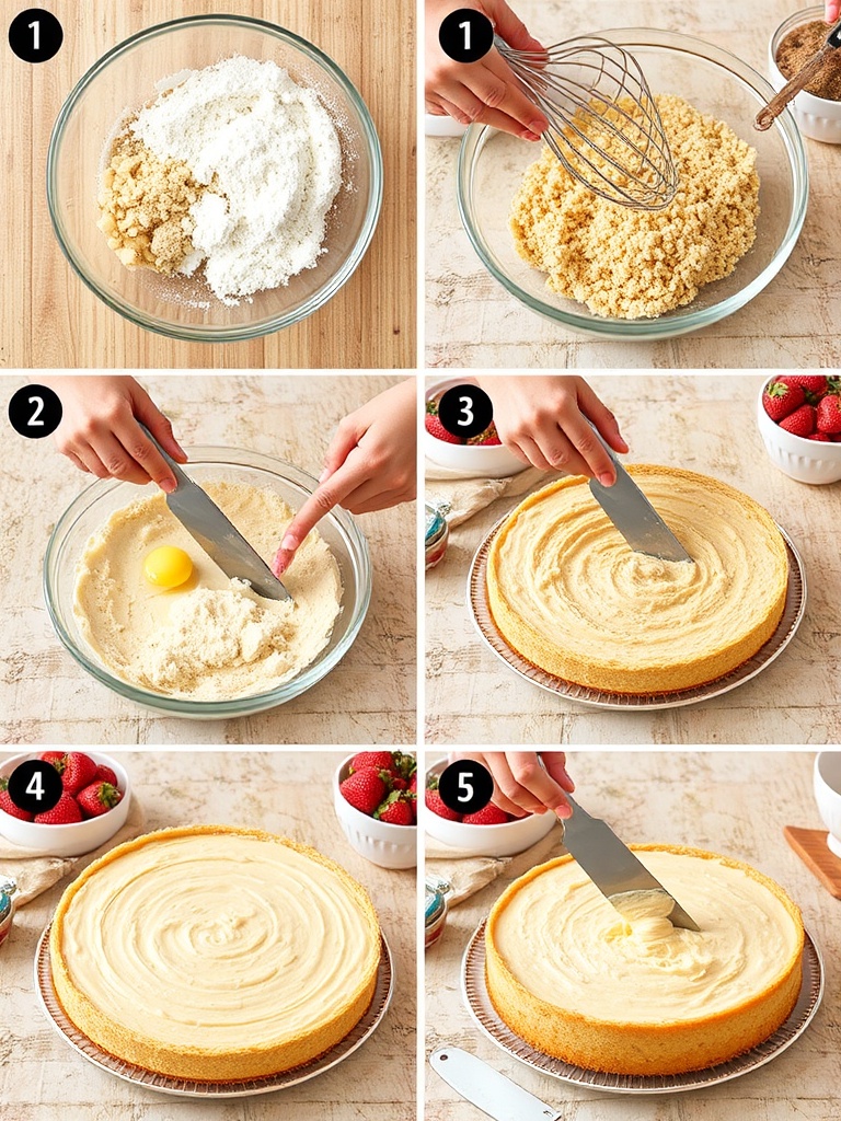 cake salé preparation