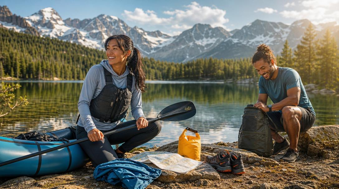 Different hiking shirt choices by adventure type