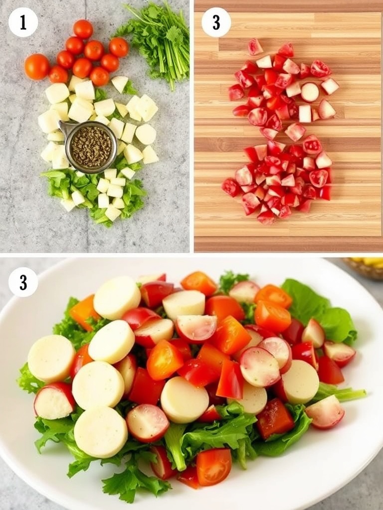 salade de pates preparation