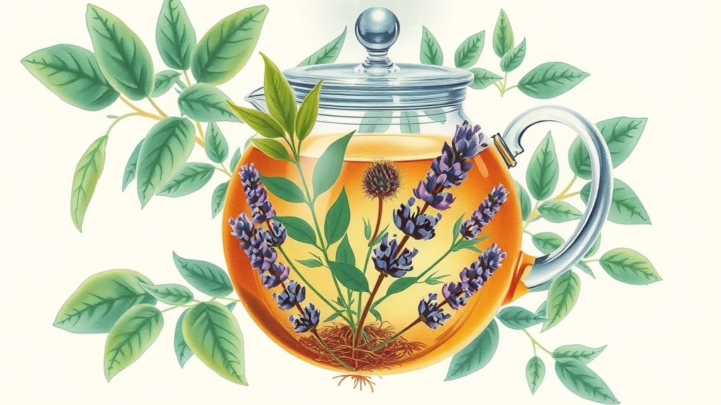 Chá de Melissa e Lavanda: Passo a Passo Simples