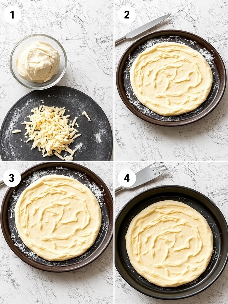 pate a pizza preparation