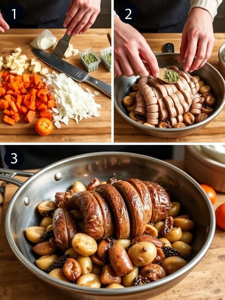 choucroute preparation