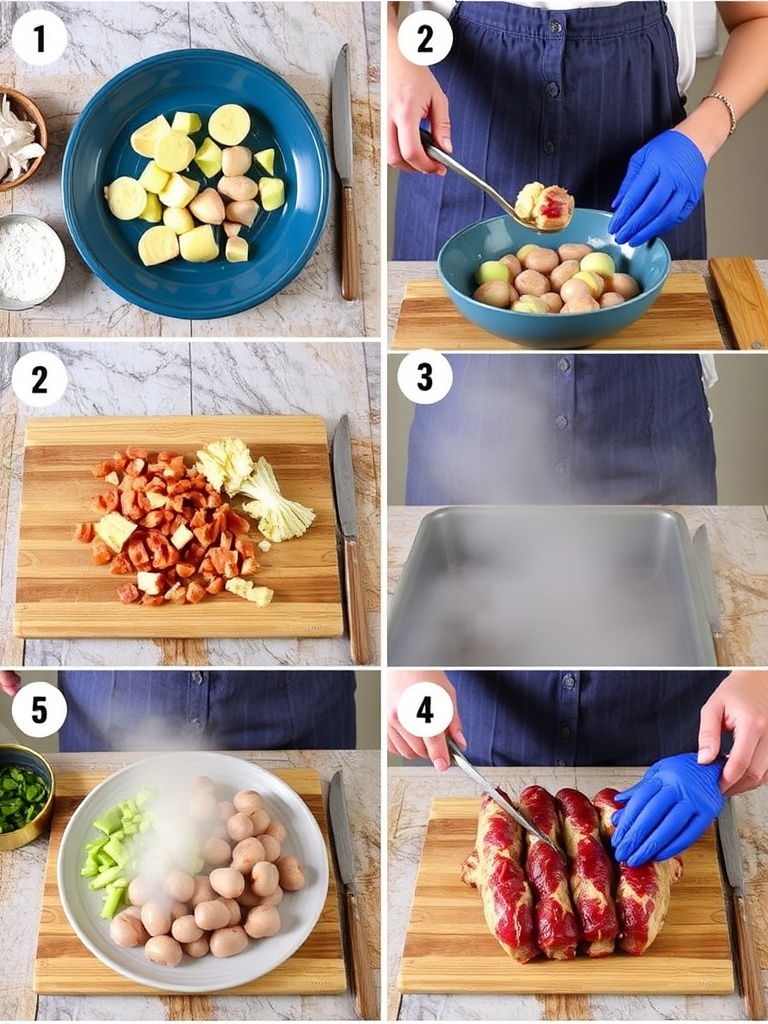 choucroute preparation