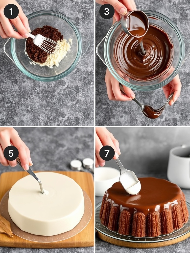 recette fondant au chocolat preparation