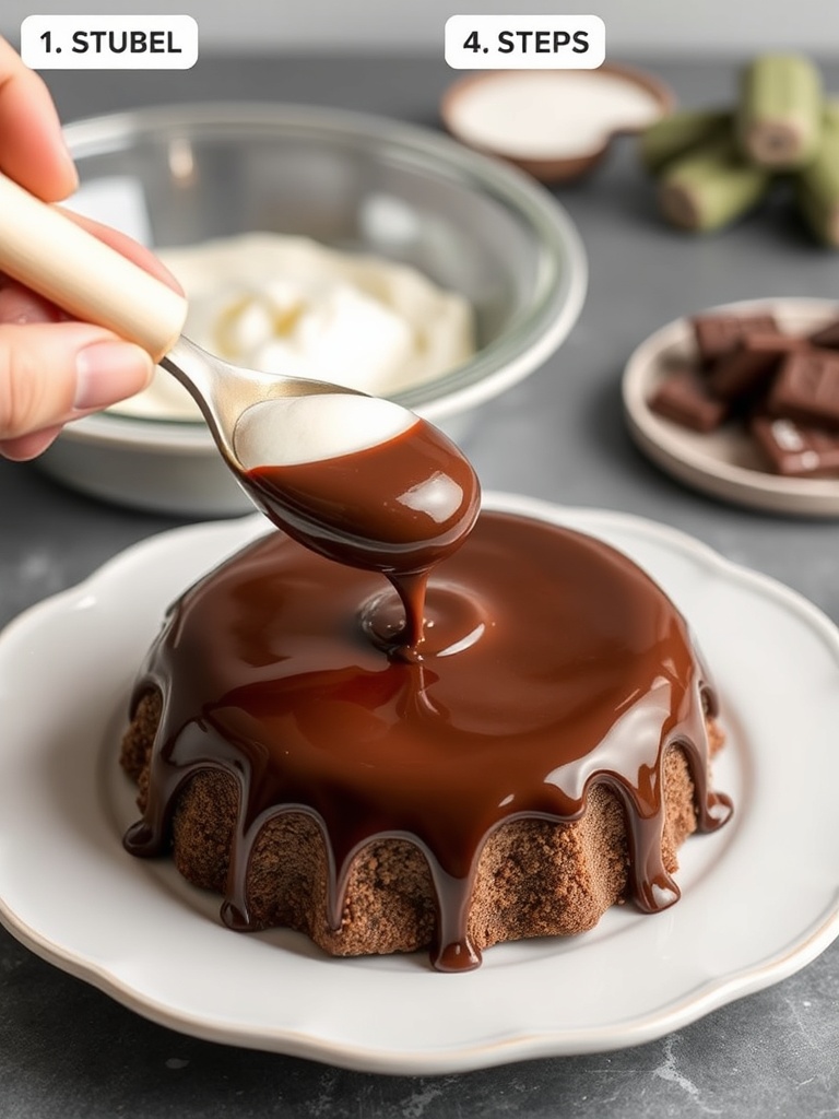 recette fondant au chocolat preparation