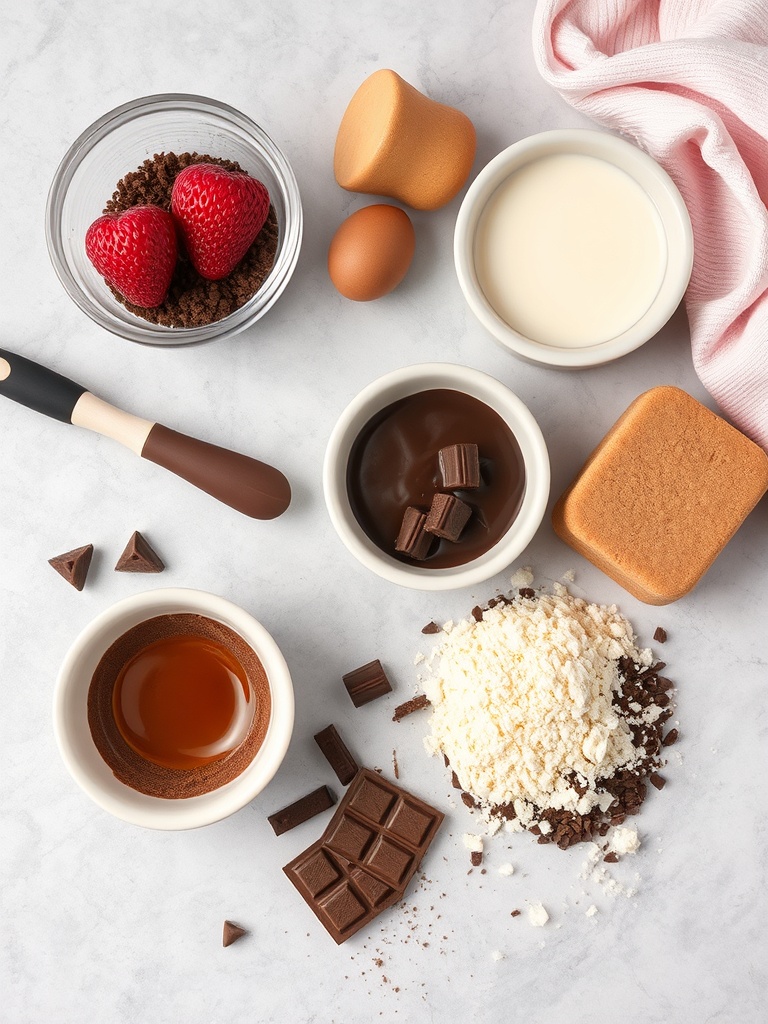 recette fondant au chocolat ingredients
