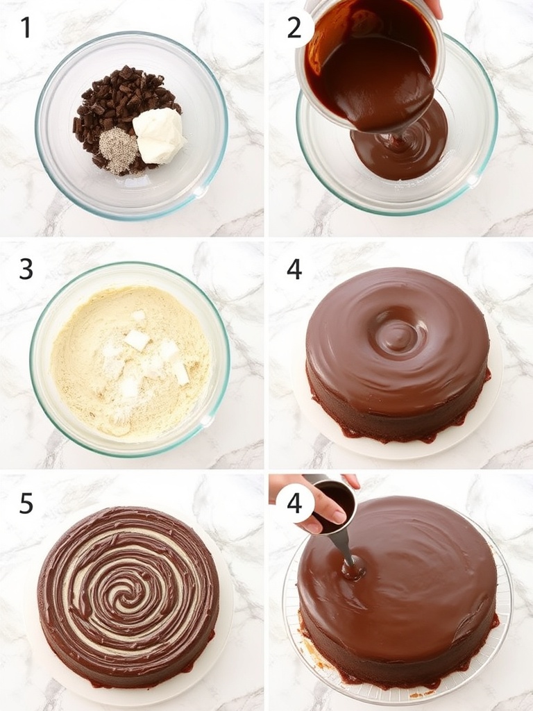 recette gateau au chocolat preparation