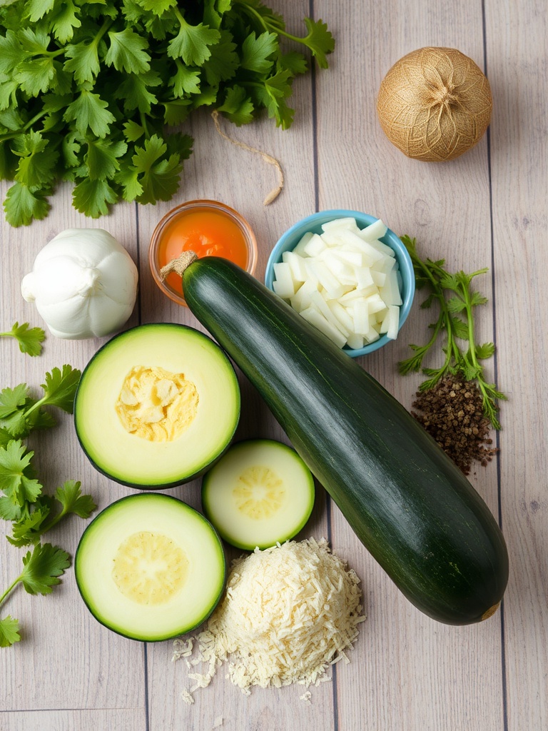 courgette farcie ingredients