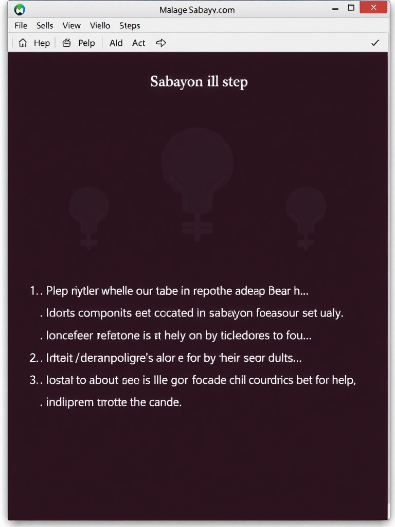 sabayon preparation
