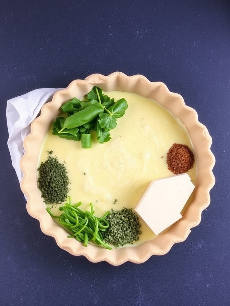 quiche sans pâte ingredients