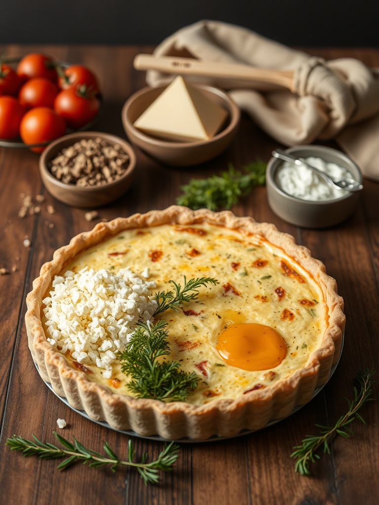 quiche sans pâte ingredients