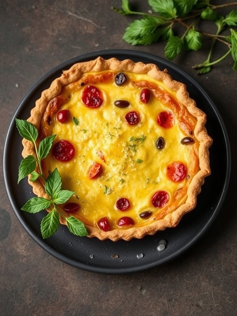 quiche sans pâte