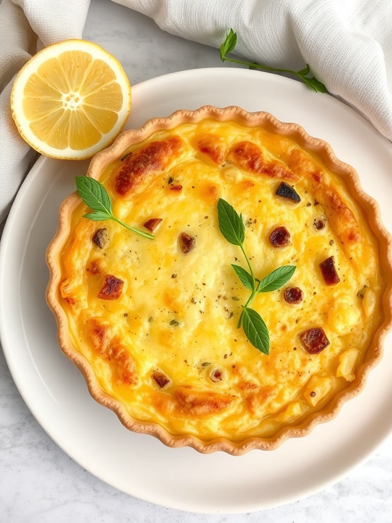 quiche sans pâte