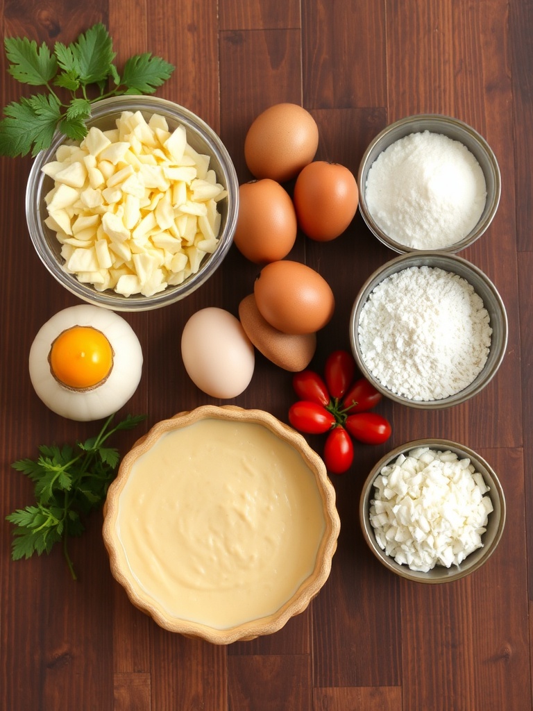 recettes quiche ingredients