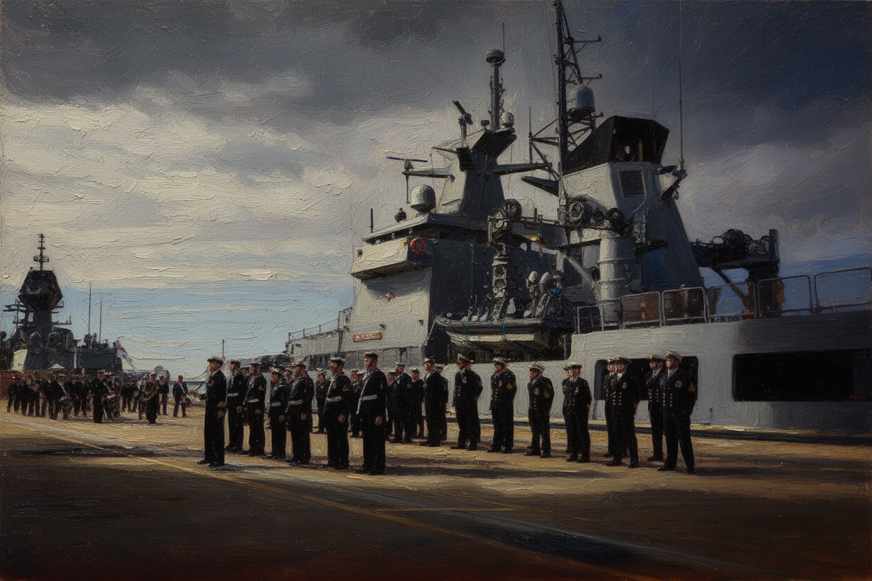 Royal Australian Navy Commissions HMAS Eyre Offshore Patrol Vessel