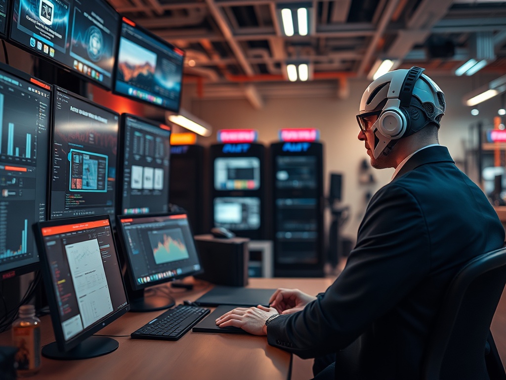 AI avatars outperforming human hosts in AI video production, showcasing advanced virtual presenter technology