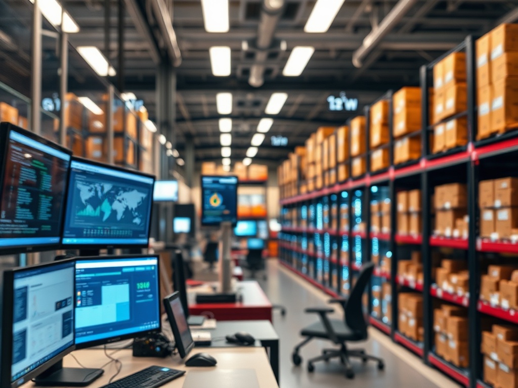 AI forecasting illustration showing inventory cost reduction up to 30% with AI tools in supply chain management