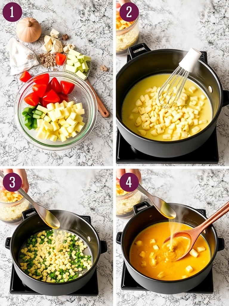fondue chinoise preparation