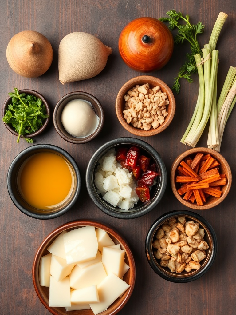 fondue chinoise ingredients