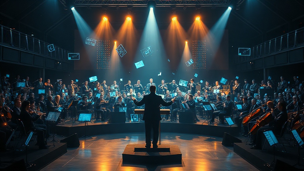 Conductor 指揮 agent 樂團