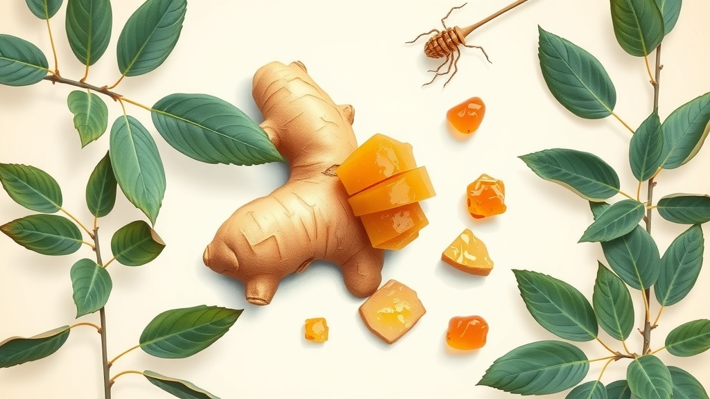 Própolis e Gengibre: Fitoterapia para Garganta Inflamada
