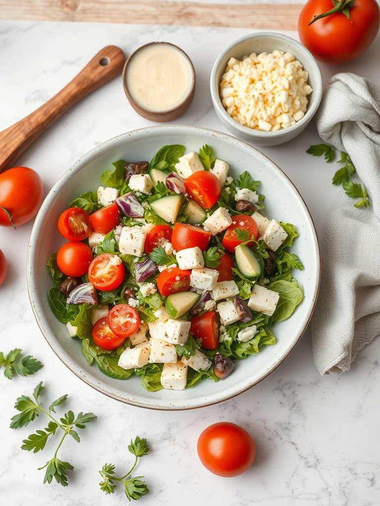salade grecque ingredients