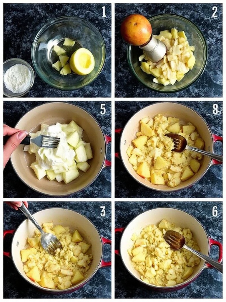 recette crumble pomme preparation