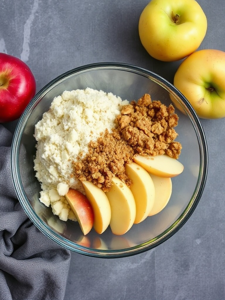 recette crumble pomme ingredients