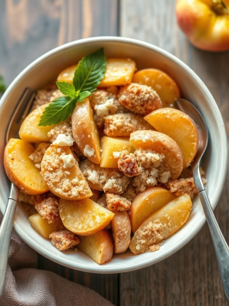 recette crumble pomme