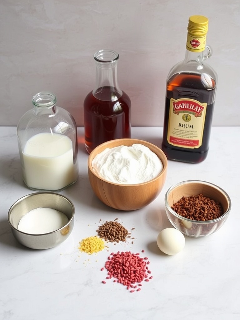 baba au rhum ingredients