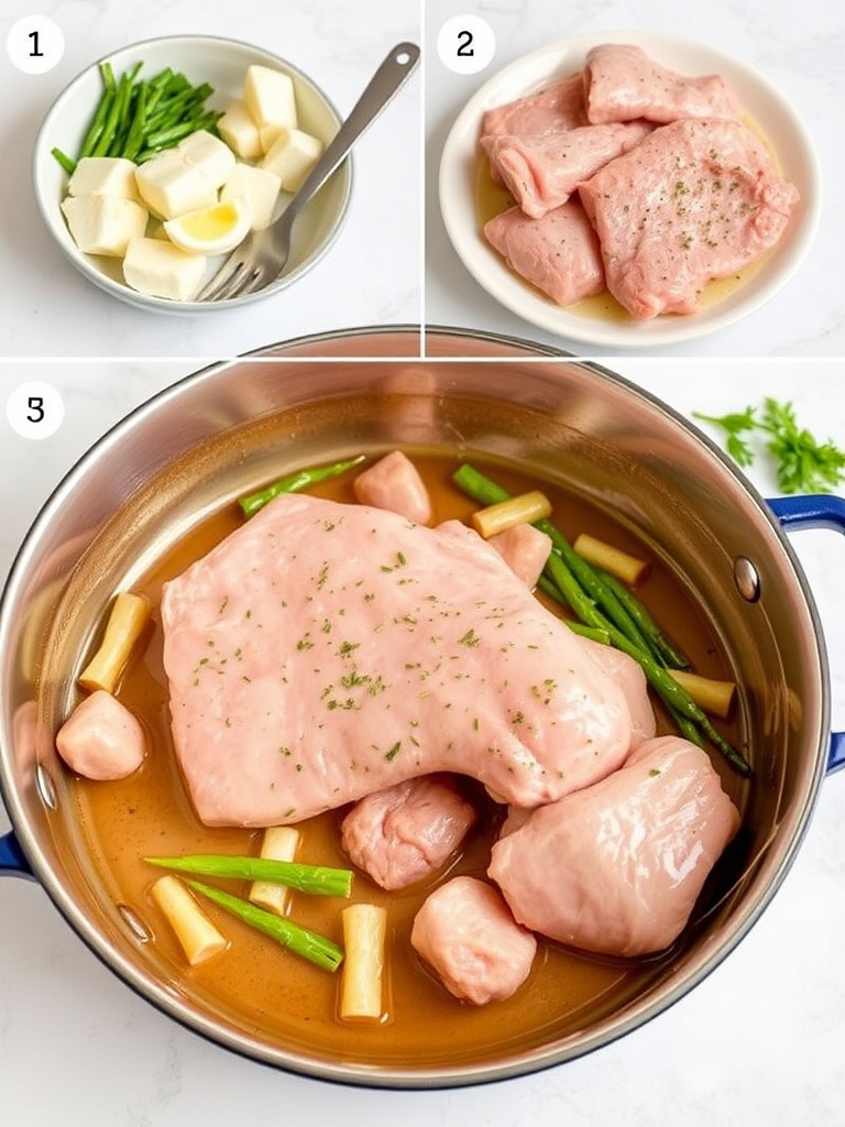 recette de la blanquette de veau preparation