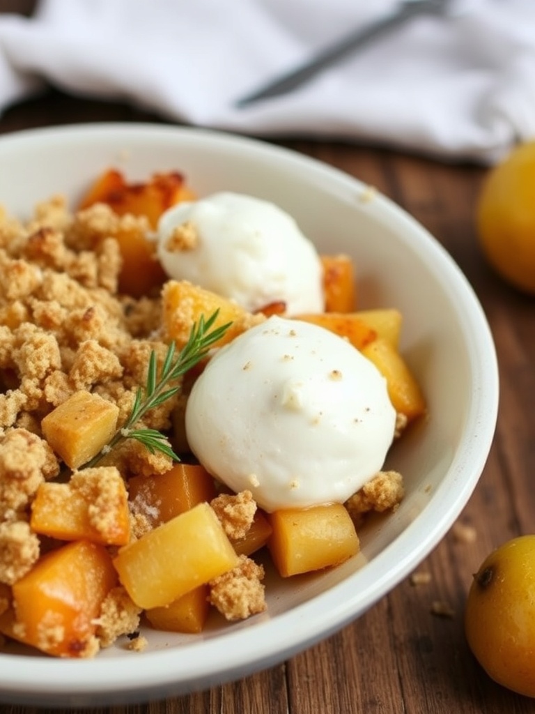recette crumble pomme
