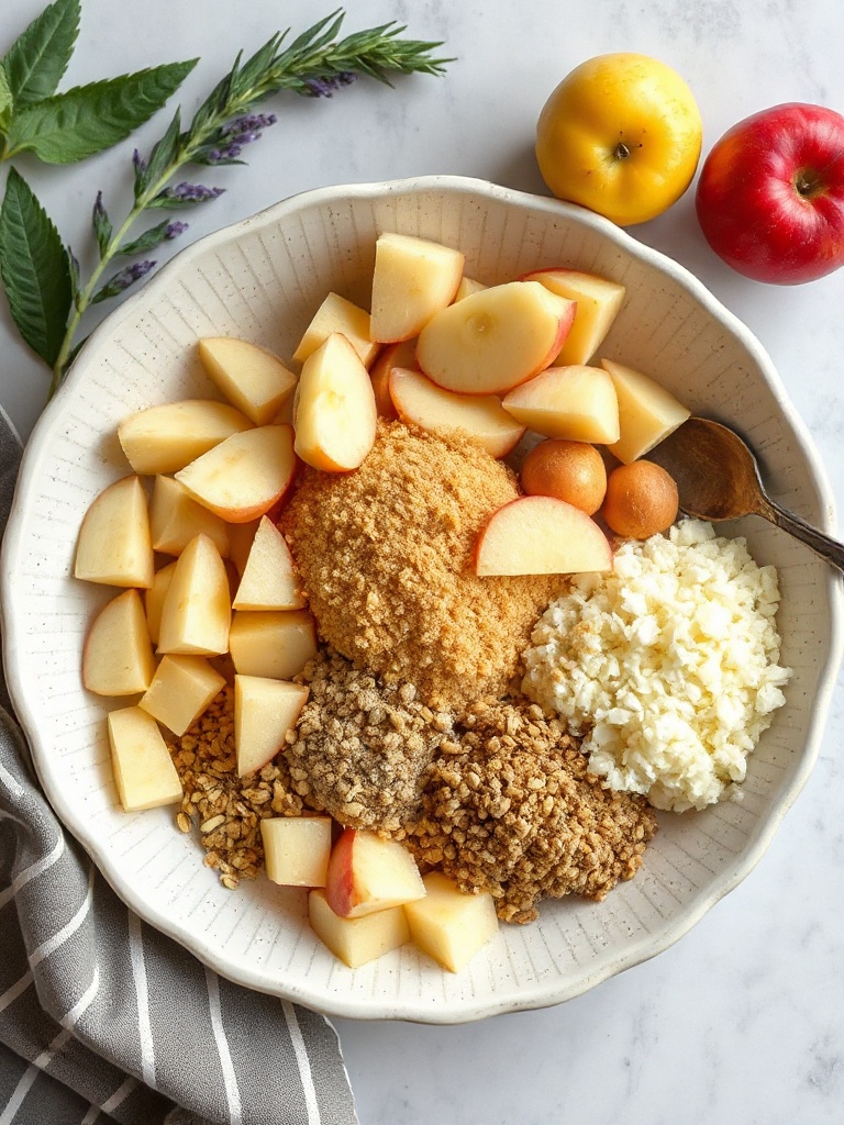 recette crumble pomme ingredients
