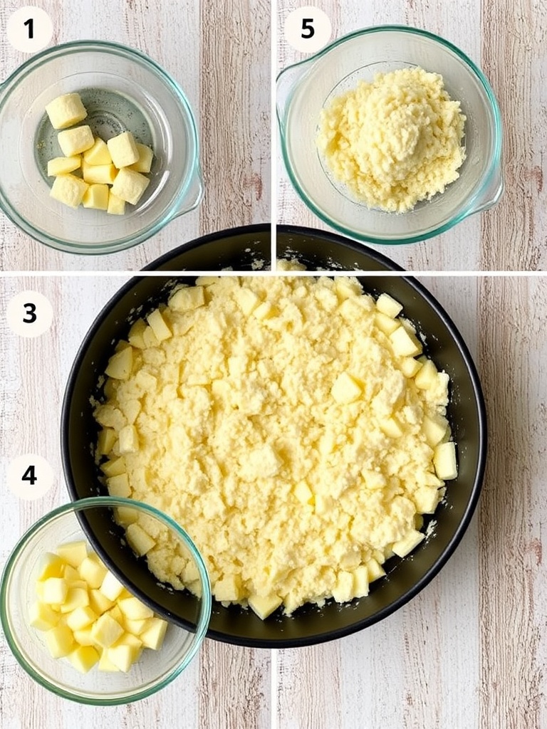recette crumble pomme preparation