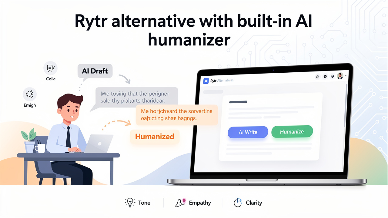 Rytr Alternative with Built-in AI Humanizer