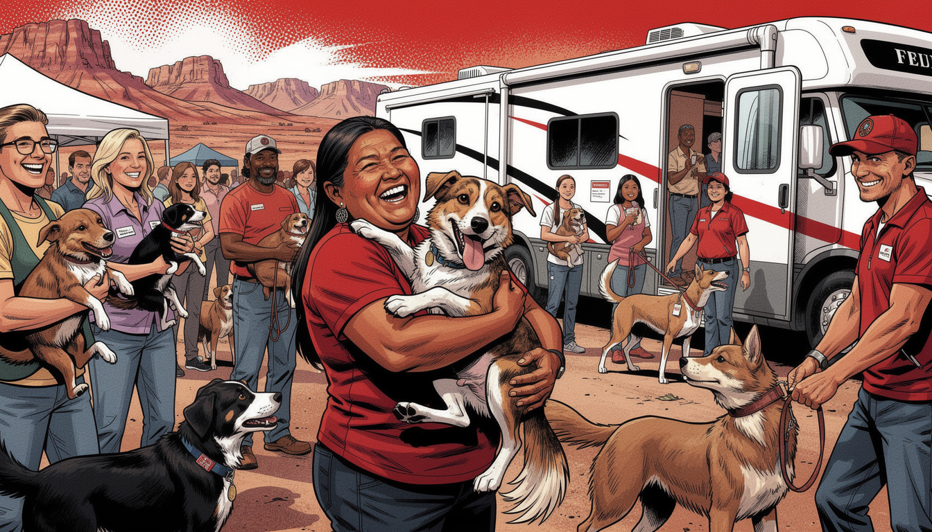 Mesquite, NV Animal Rescue: Dogs Rescued from RV Find New Homes in Utah