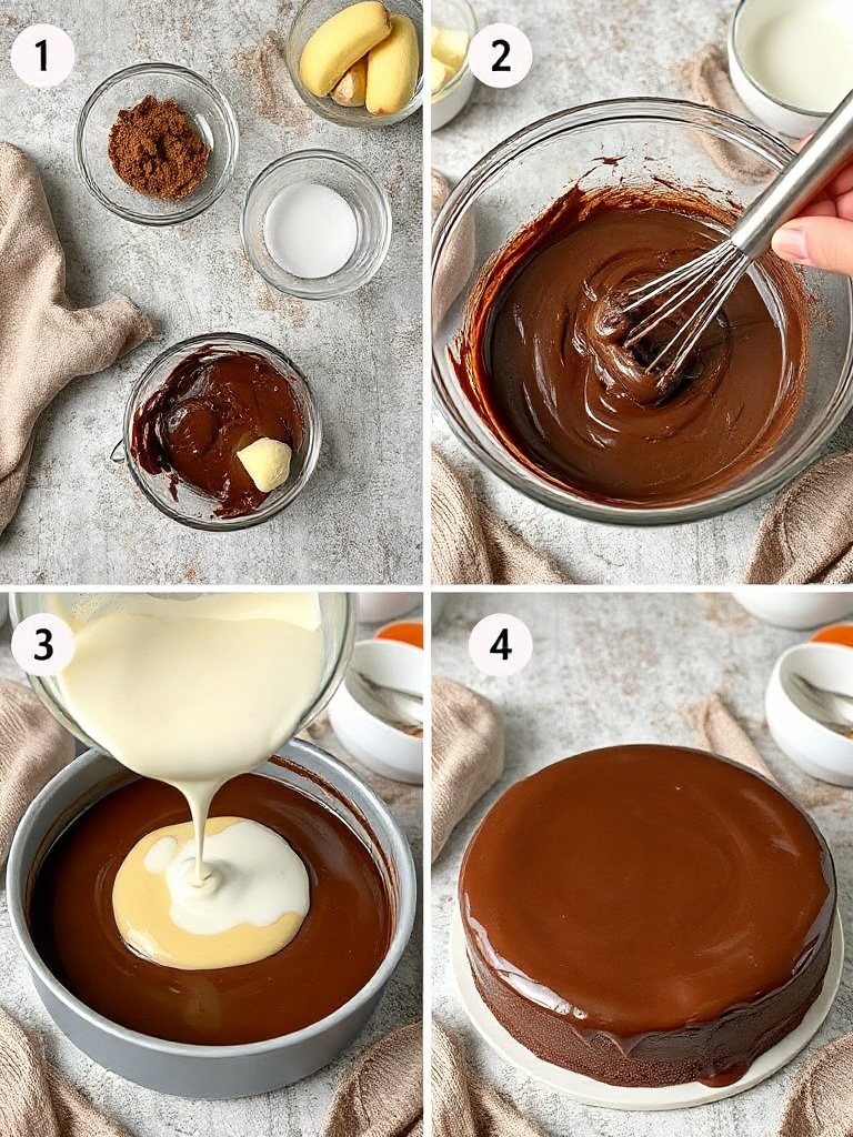 gateau au chocolat recette preparation