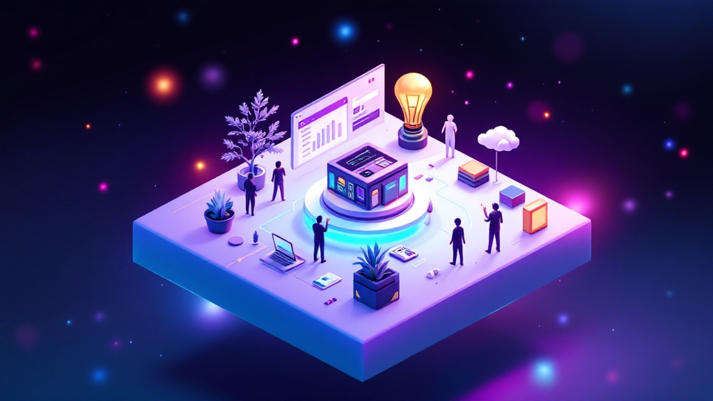 Small business owner using AI tools to streamline workflows and improve productivity