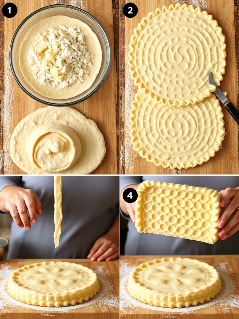 pate a gaufre preparation