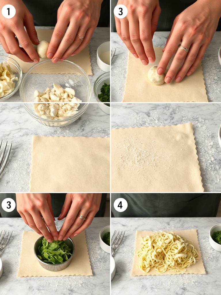 raviole preparation