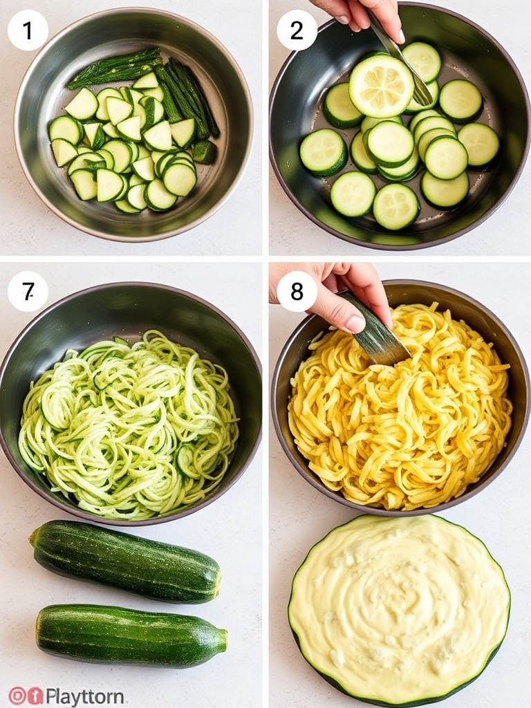 courgette recette preparation