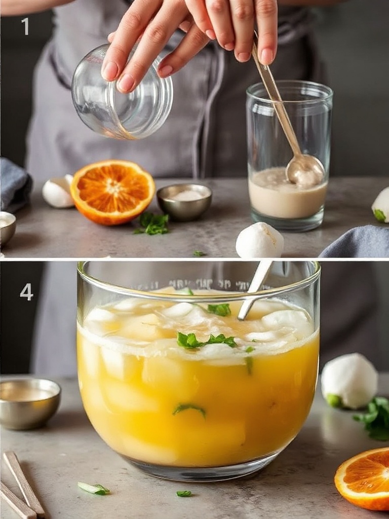 punch recette preparation