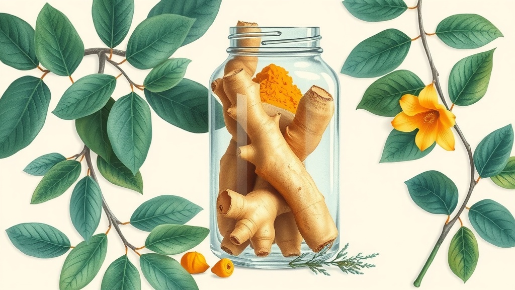 Gengibre e Cúrcuma: Remédios Caseiros para Inflamação