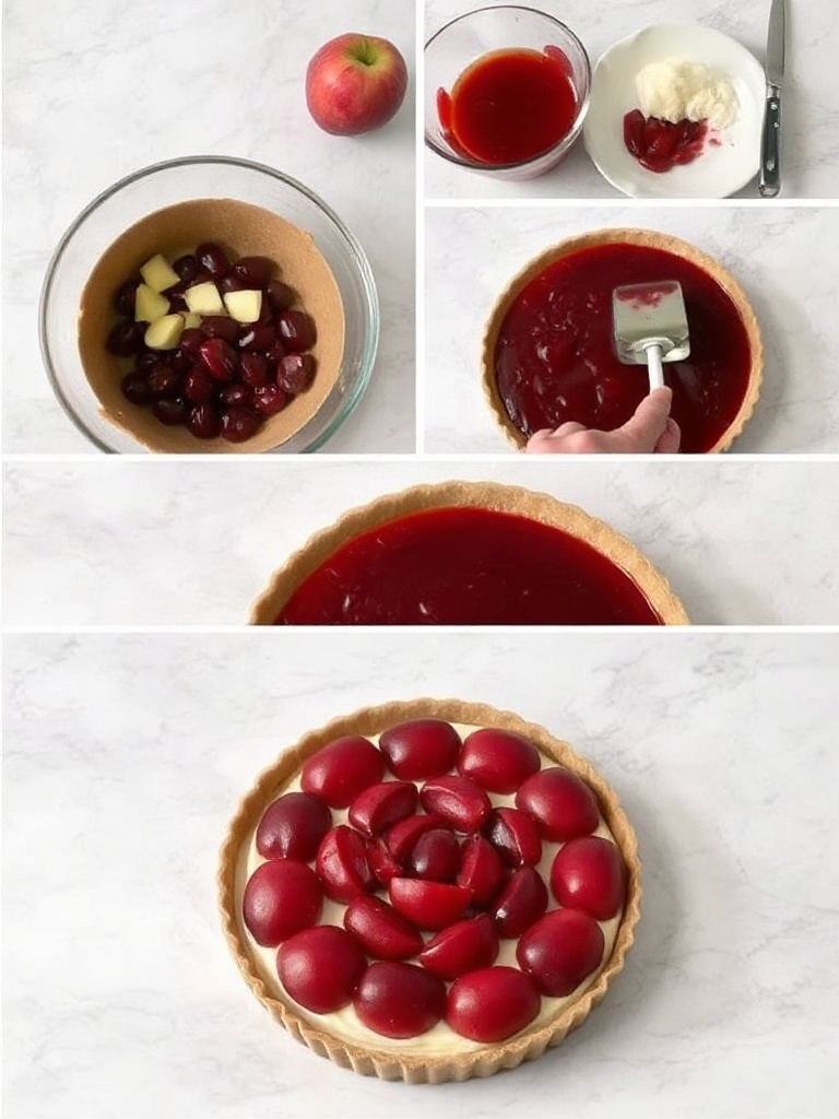 tarte aux poireaux preparation