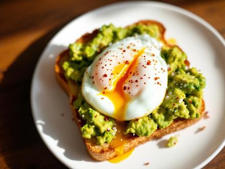 Avocado Toast (Brunch Viral — Sourdough, Lemon, Chilli, Egg Variations)