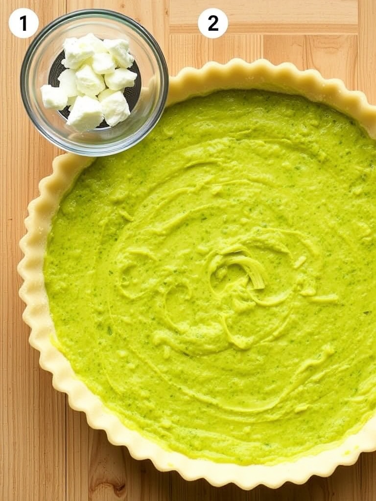 tarte aux poireaux preparation