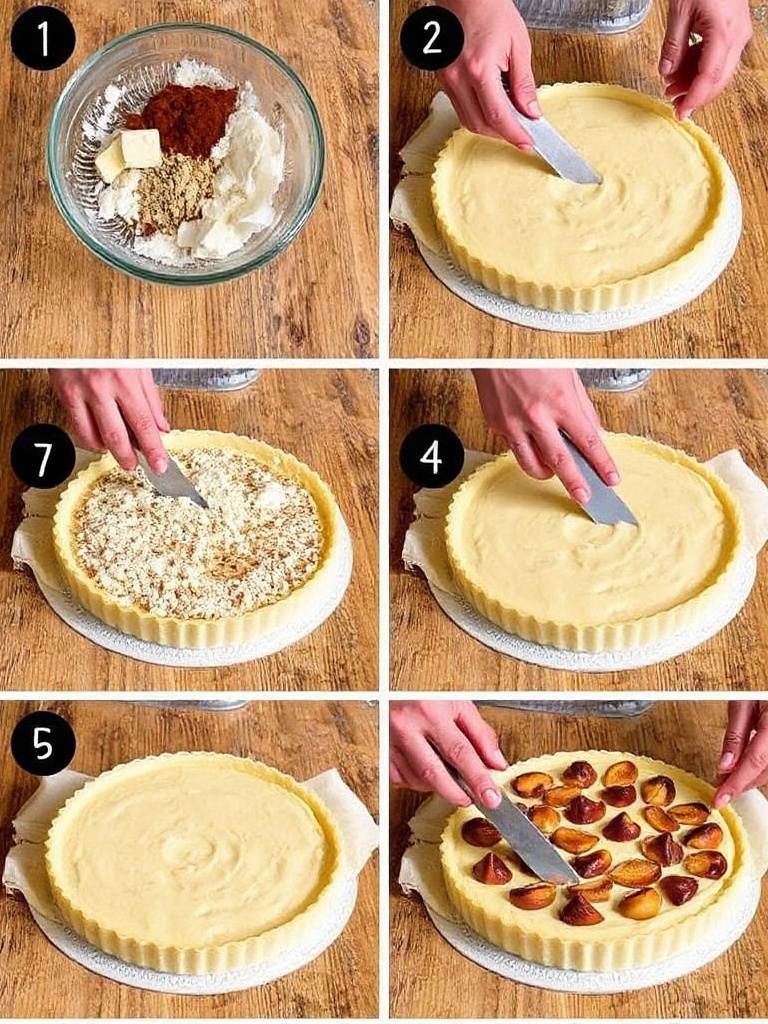 tarte aux poireaux preparation