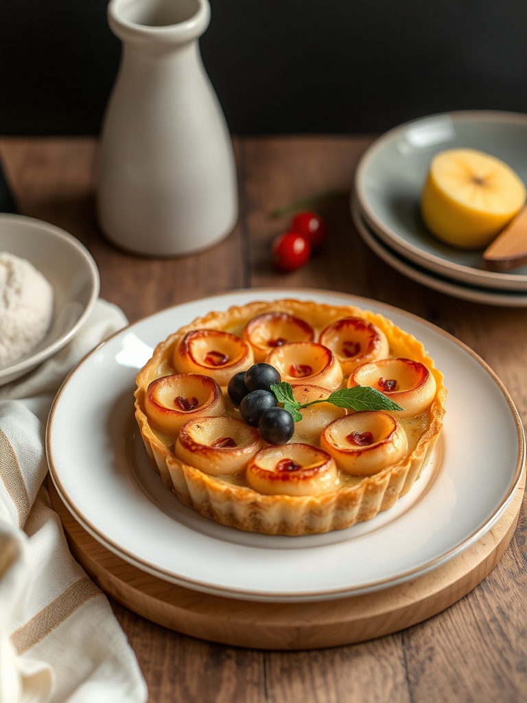 tarte aux poireaux