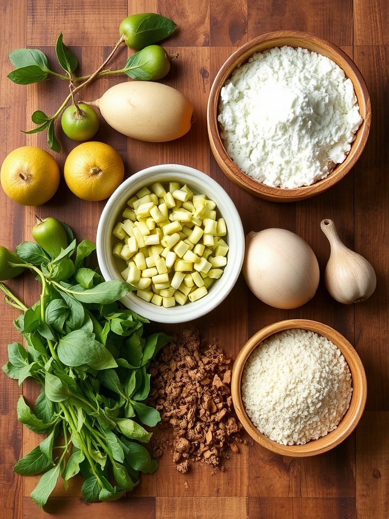 tarte aux poireaux ingredients