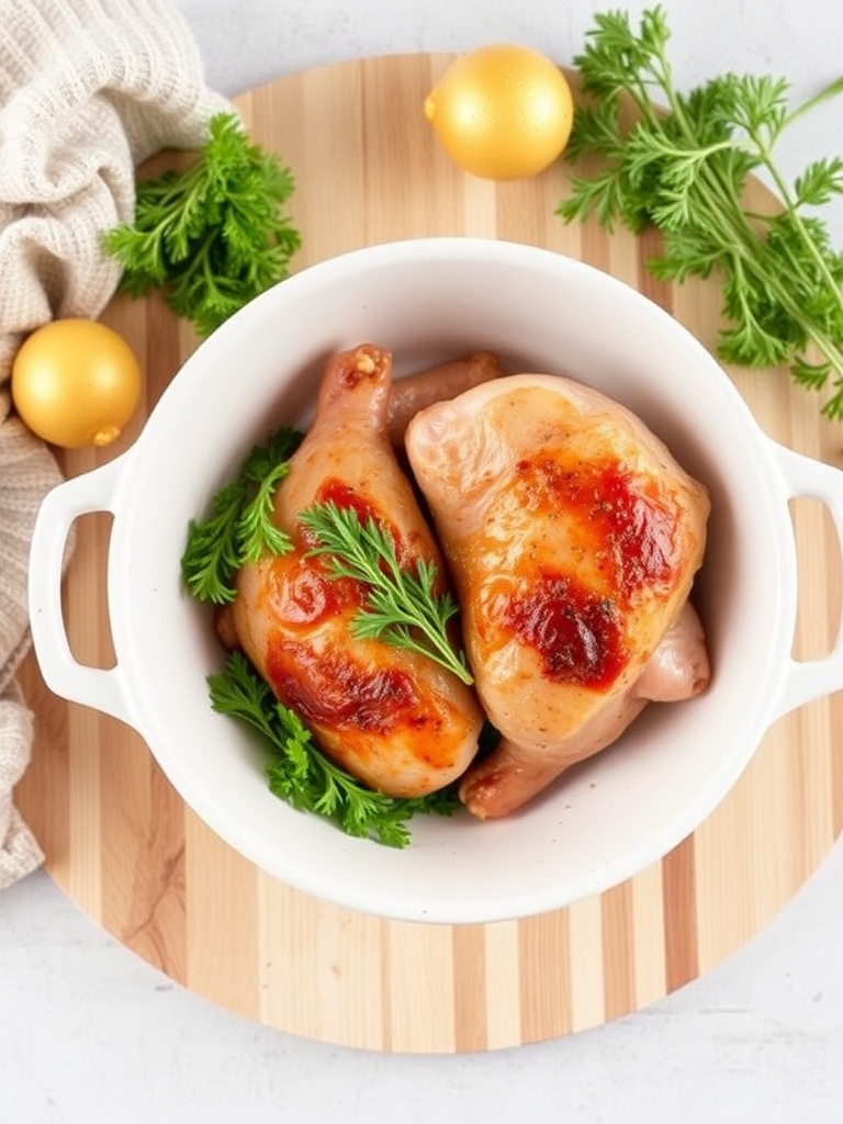 cuisse de poulet au four ingredients